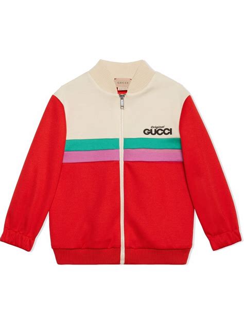 red gucci track jacket